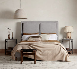 Potter Bed - Manor Grey - King