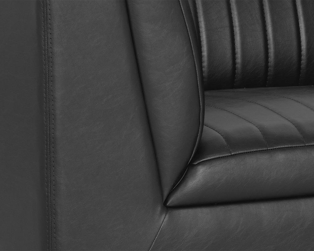 Bradley Armchair - Vintage Black