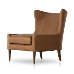 Marlow Wing Chair - Palermo Cognac