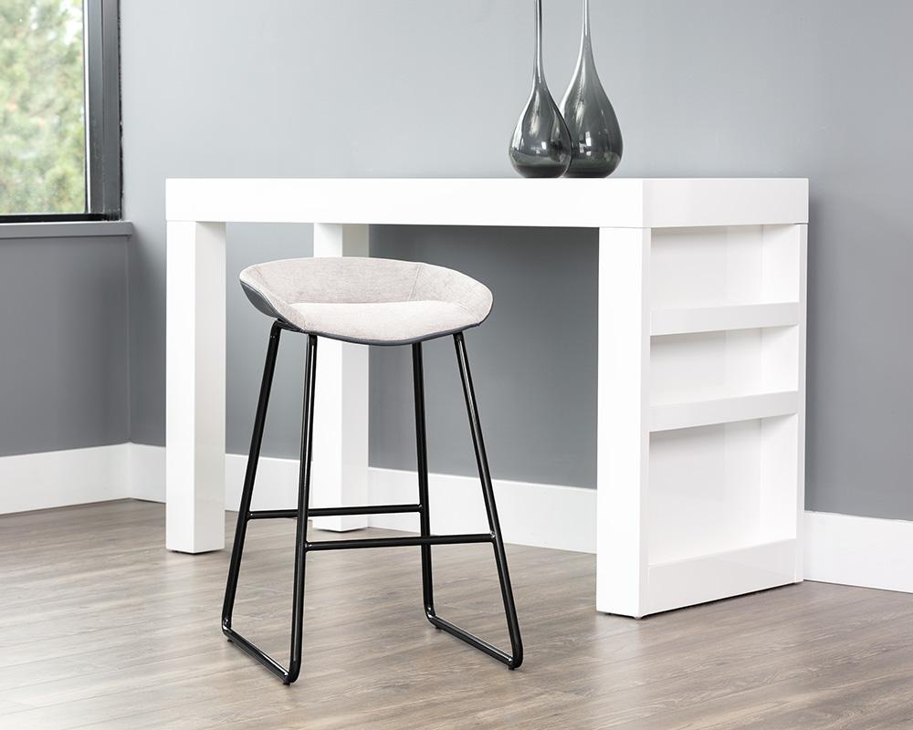 Skylar Counter Stool - Polo Club Stone / Dillon Thunder