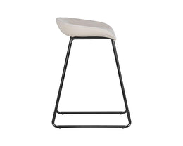 Skylar Counter Stool - Polo Club Muslin / Dillon Cream