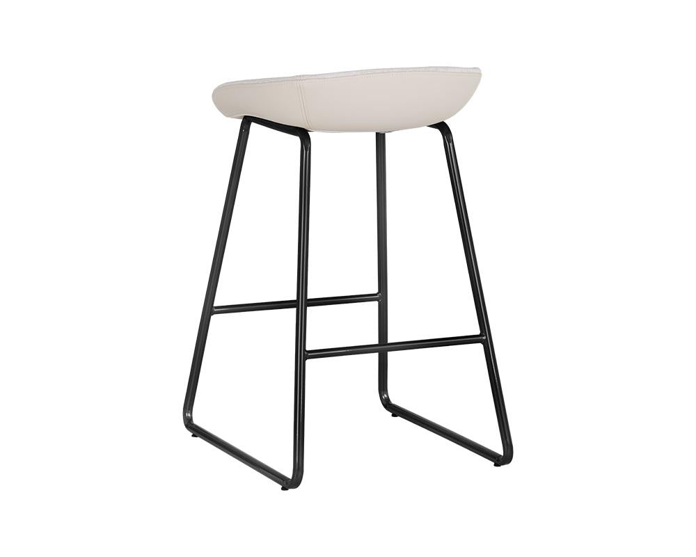 Skylar Counter Stool - Polo Club Muslin / Dillon Cream