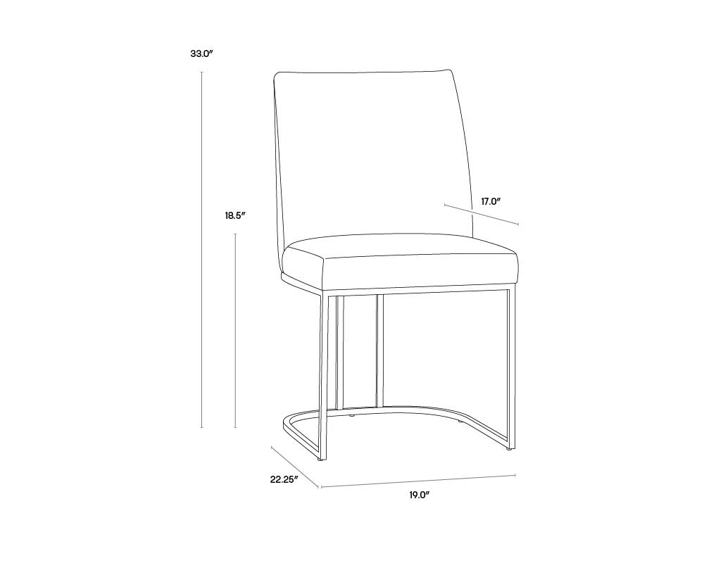 Rayla Dining Chair - Belfast Oatmeal, Set of 2