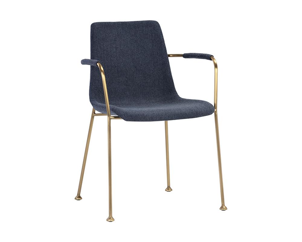 Hathaway Dining Armchair - Belfast Navy