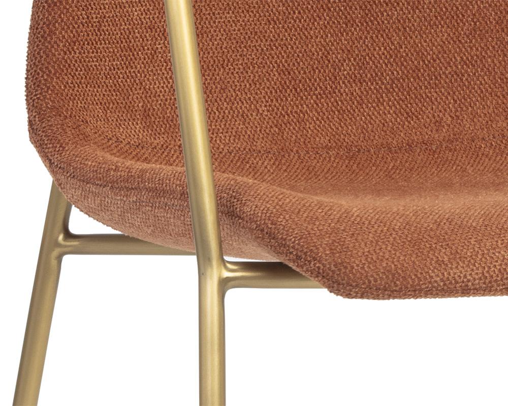 Hathaway Dining Armchair - Belfast Rust