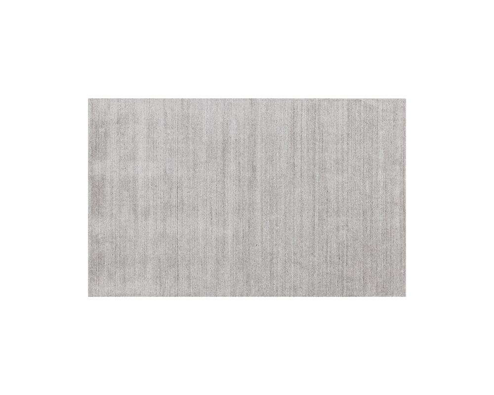 Alaska Hand-Loomed Rug - Grey / Ivory - 5' X 8'