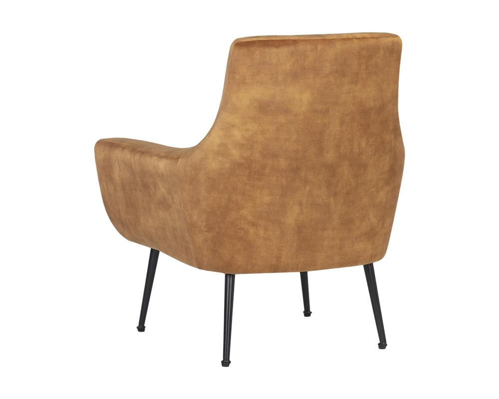 Aletta Lounge Chair - Nono Tapenade Gold