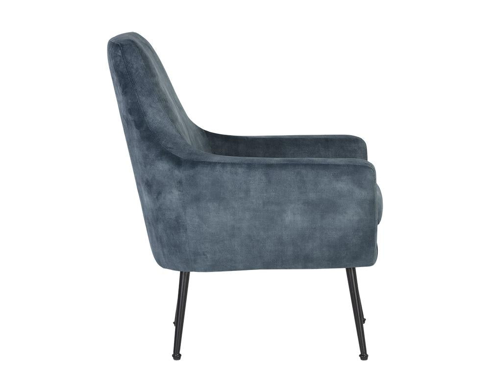 Aletta Lounge Chair - Nono Petrol