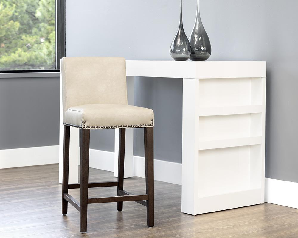 Brooke Counter Stool - Bravo Cream