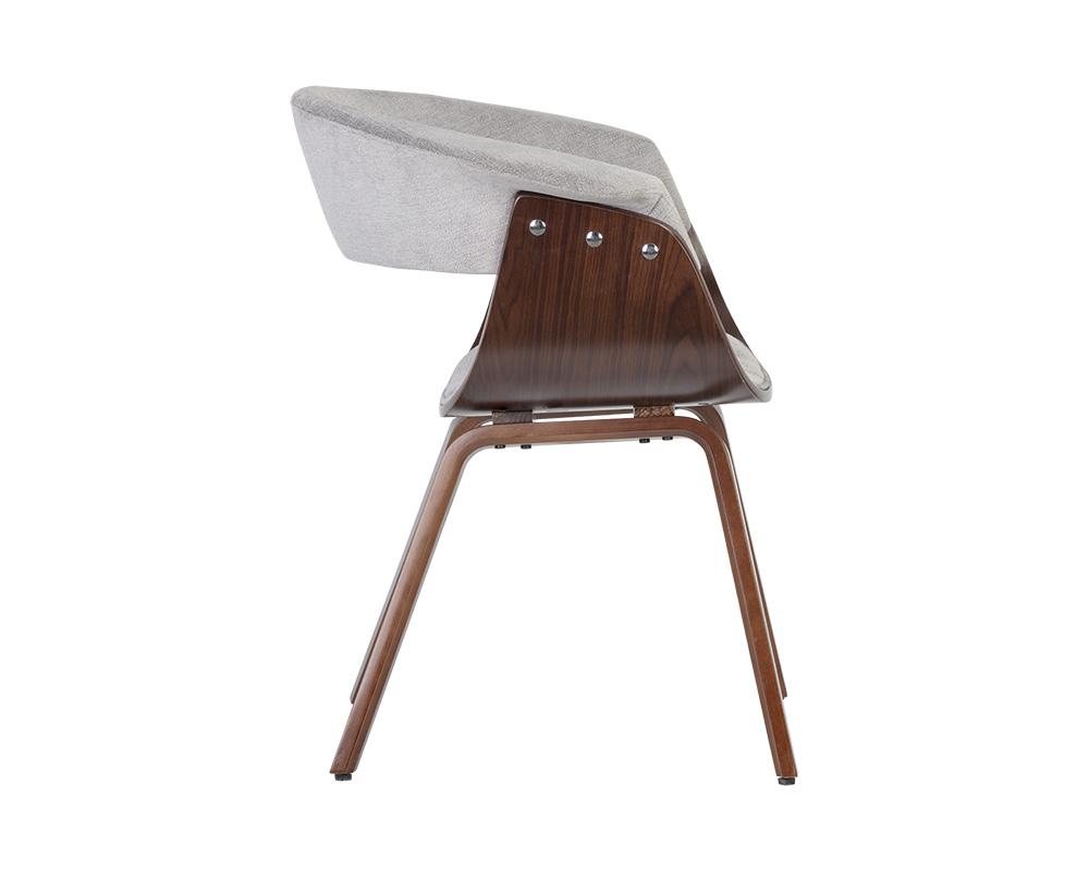 Philo Dining Armchair - Polo Club Stone