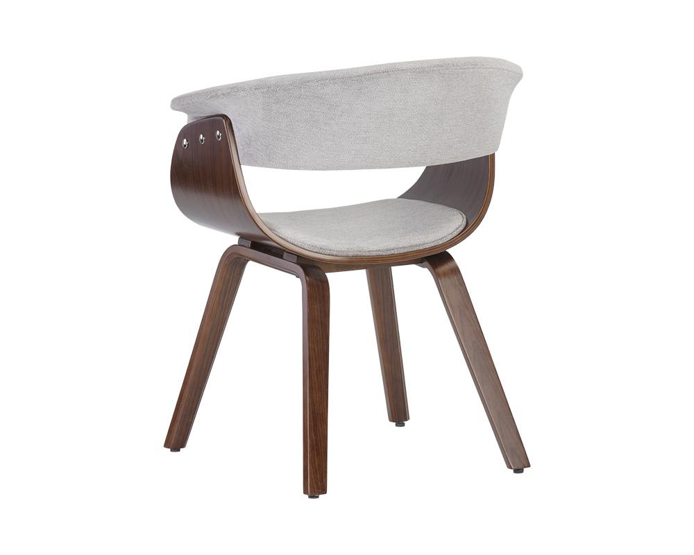 Philo Dining Armchair - Polo Club Stone