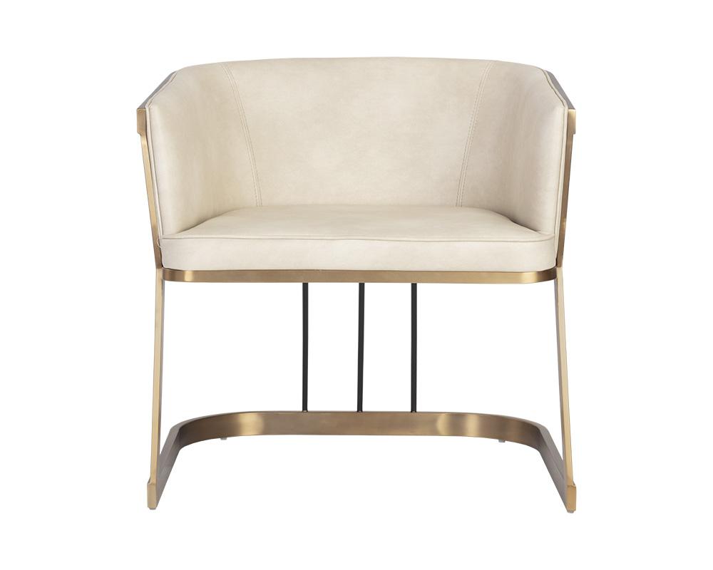 Caily Lounge Chair - Bravo Cream