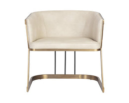 Caily Lounge Chair - Bravo Cream