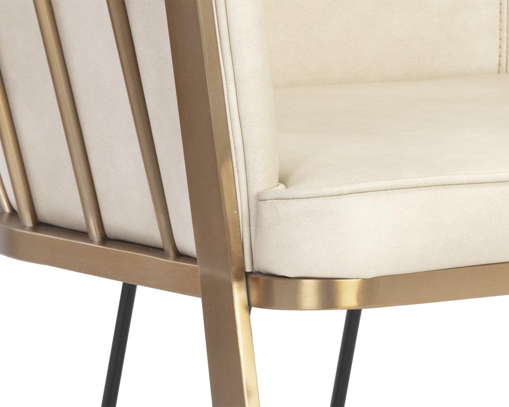 Caily Lounge Chair - Bravo Cream