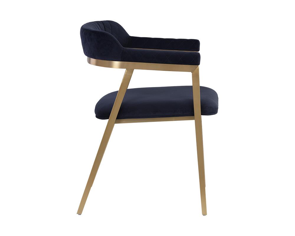 Paisley Dining Armchair - Abbington Navy