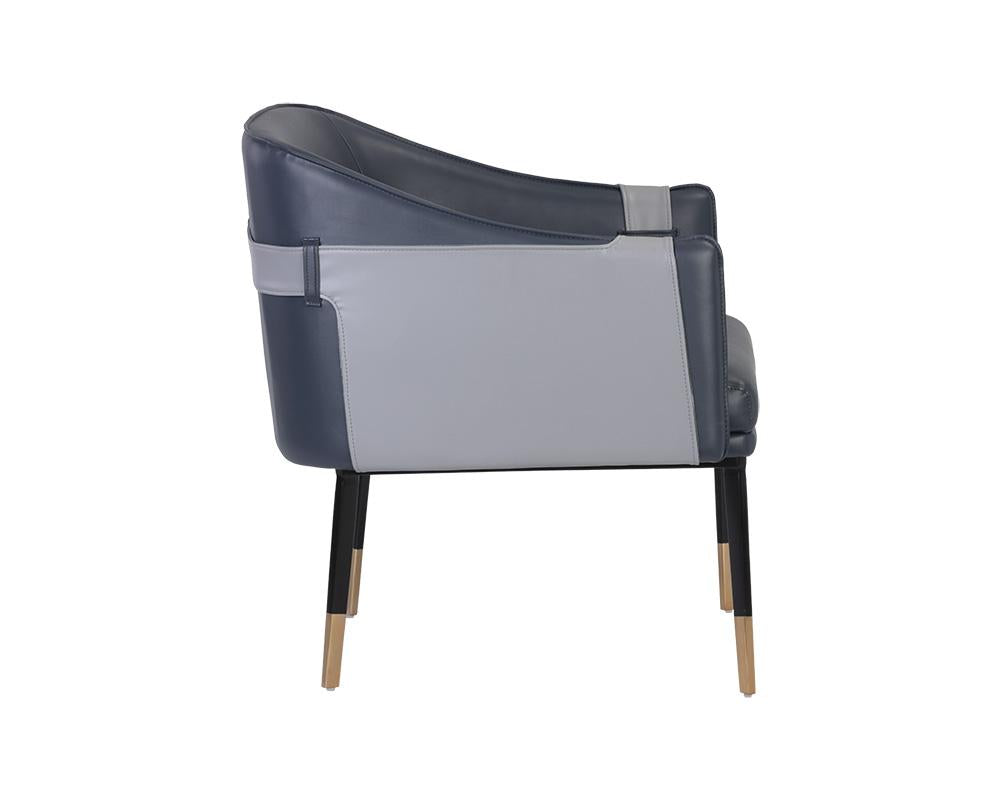 Carter Lounge Chair - Napa Thunder / Napa Slate