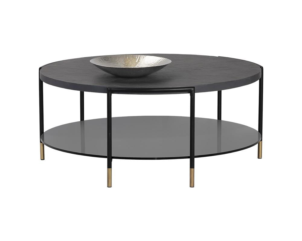 Zuma Coffee Table - Black/Charcoal