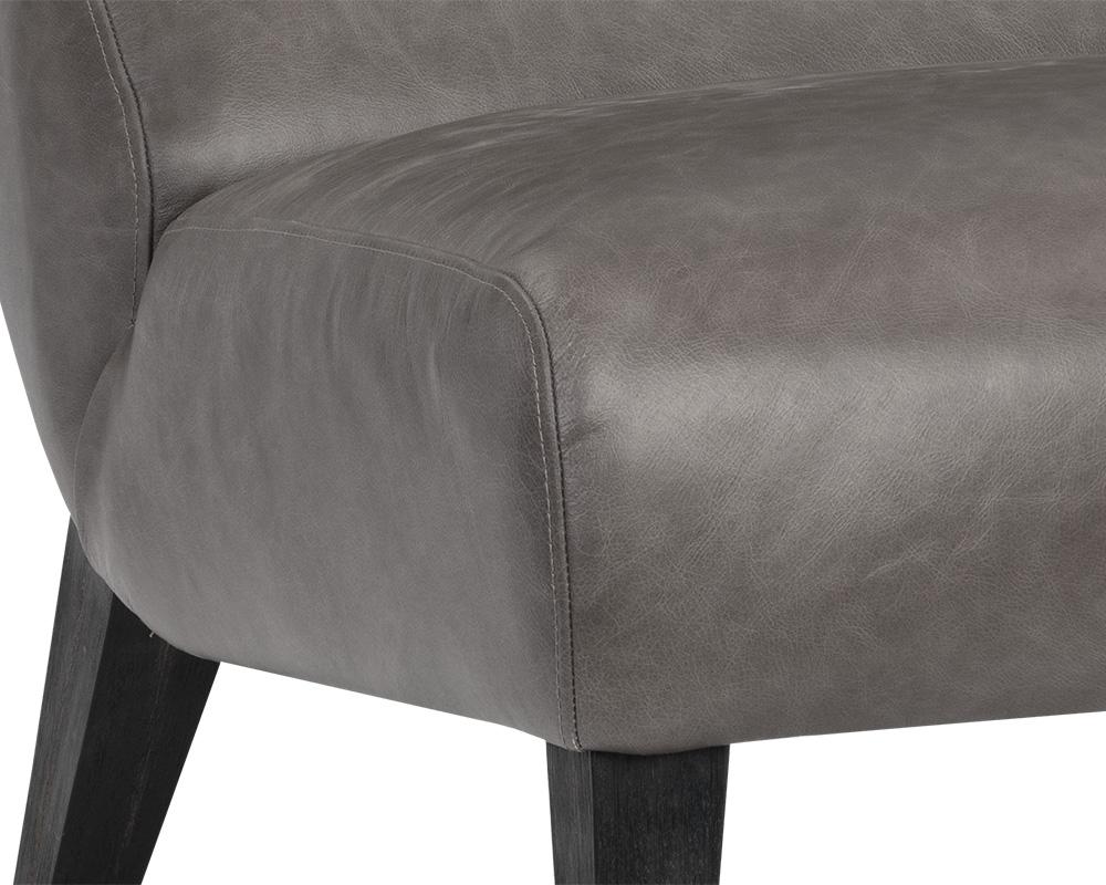 Ellison Lounge Chair - Marseille Concrete Leather