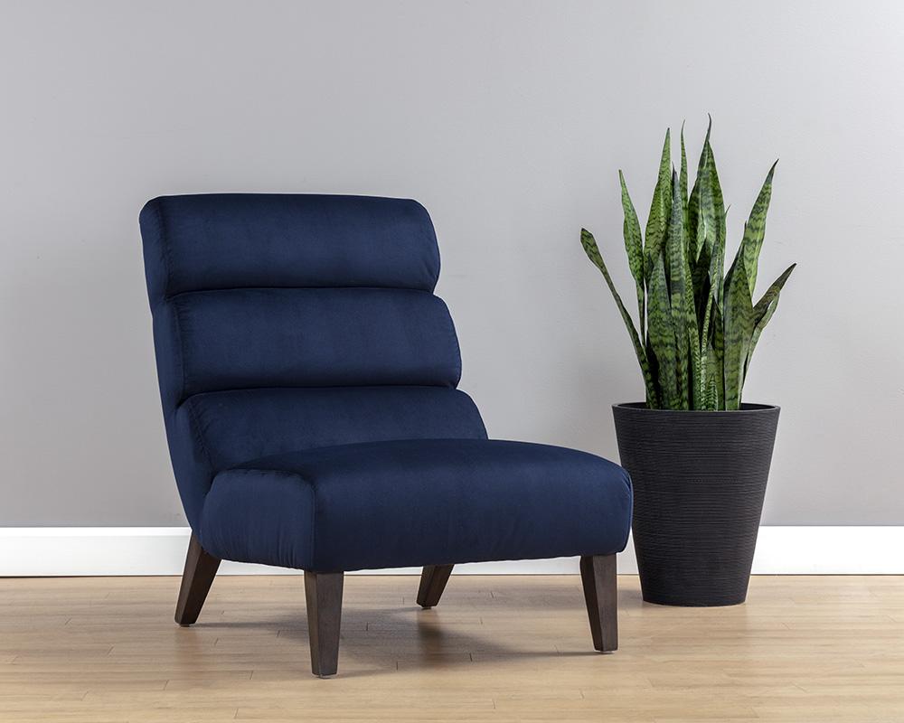 Ellison Lounge Chair - Metropolis Blue