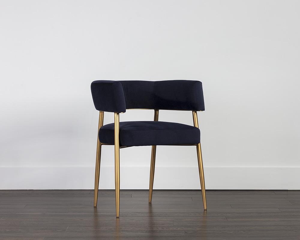 Maestro Dining Armchair - Abbington Navy