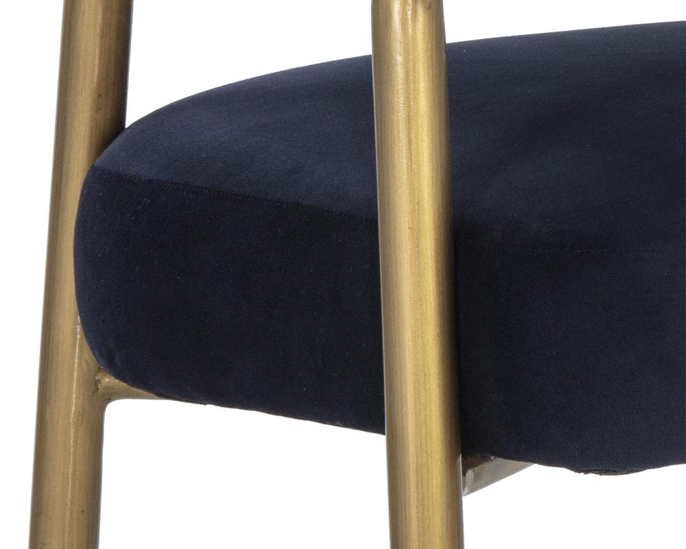 Maestro Dining Armchair - Abbington Navy