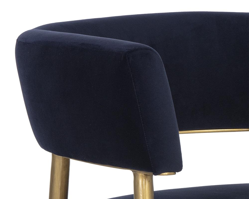 Maestro Dining Armchair - Abbington Navy