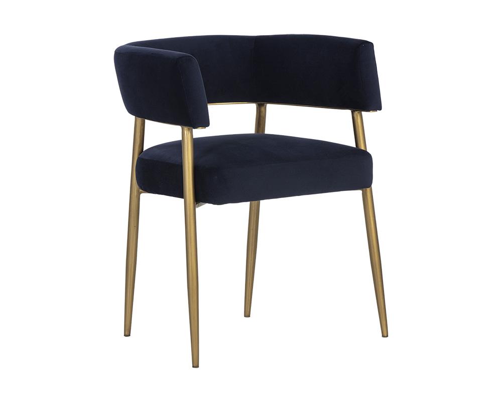 Maestro Dining Armchair - Abbington Navy