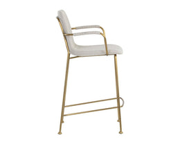 Hathaway Counter Stool - Belfast Oatmeal