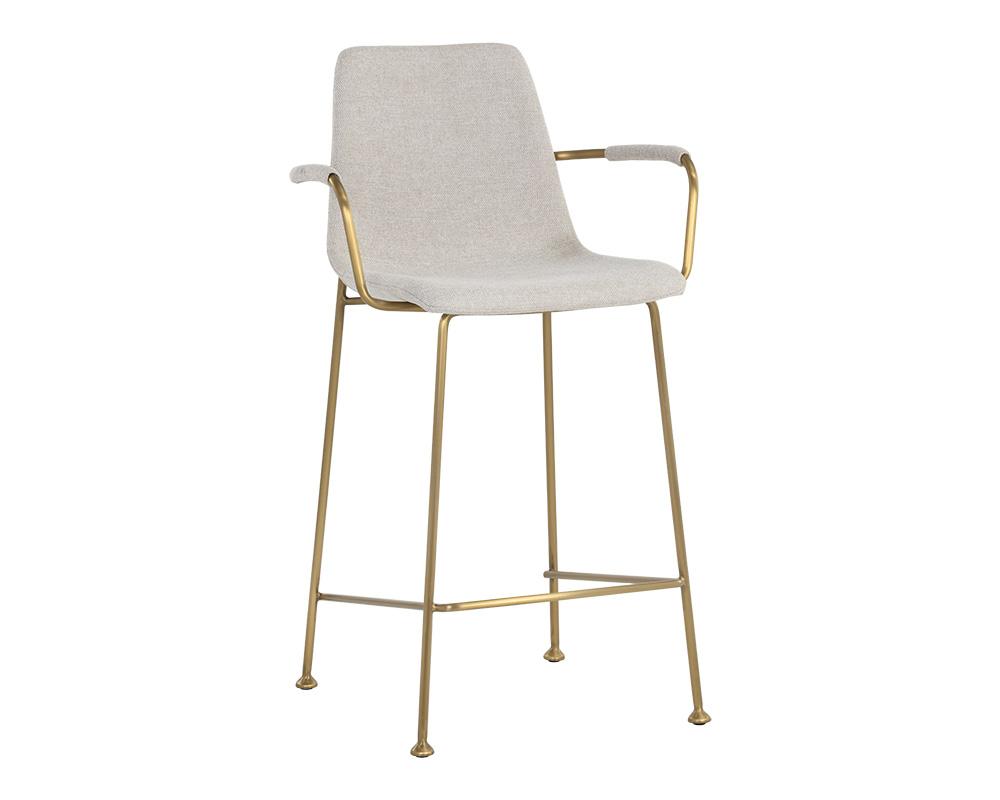 Hathaway Counter Stool - Belfast Oatmeal