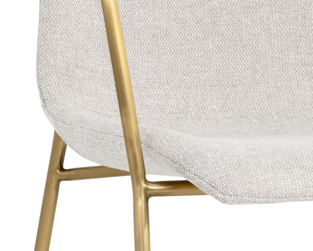 Hathaway Dining Armchair - Belfast Oatmeal