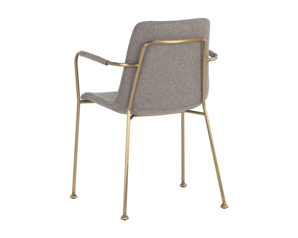 Hathaway Dining Armchair - Belfast Oyster Shell