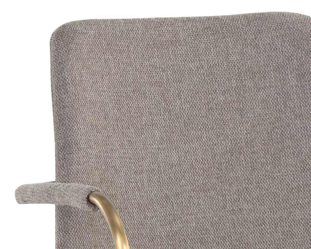 Hathaway Dining Armchair - Belfast Oyster Shell