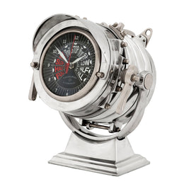 Clock Royal Master Aluminum Polished