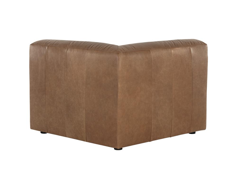 Watson Modular - Corner Chair - Marseille Camel Leather