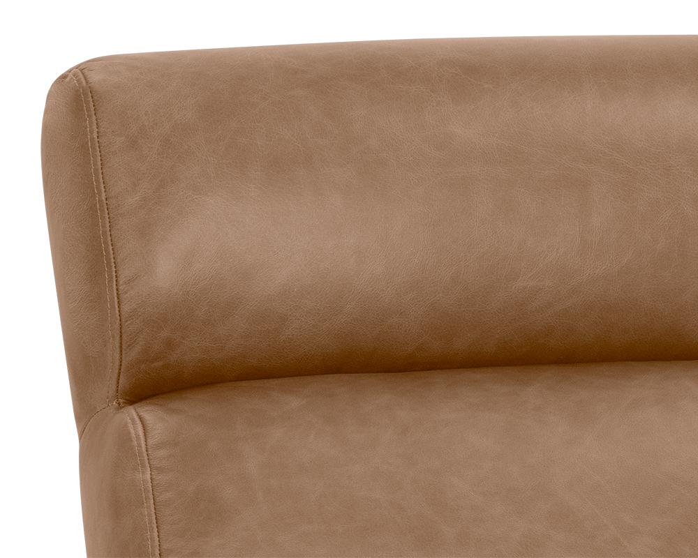 Ellison Lounge Chair - Marseille Camel Leather