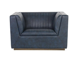 Bradley Armchair - Vintage Blue