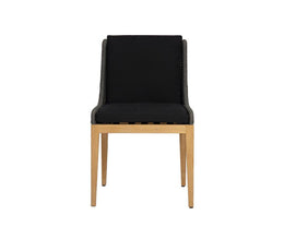 Sorrento Dining Chair - Natural - Regency Black