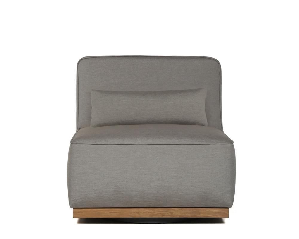 Carbonia Swivel Lounge Chair - Pallazo Taupe