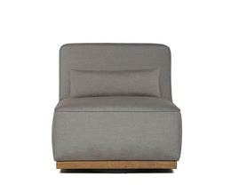 Carbonia Swivel Lounge Chair - Pallazo Taupe