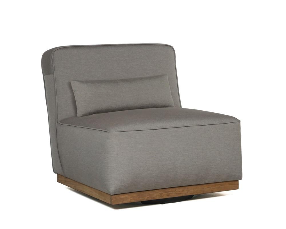 Carbonia Swivel Lounge Chair - Pallazo Taupe