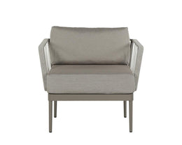 Catania Armchair - Grey - Pallazo Taupe