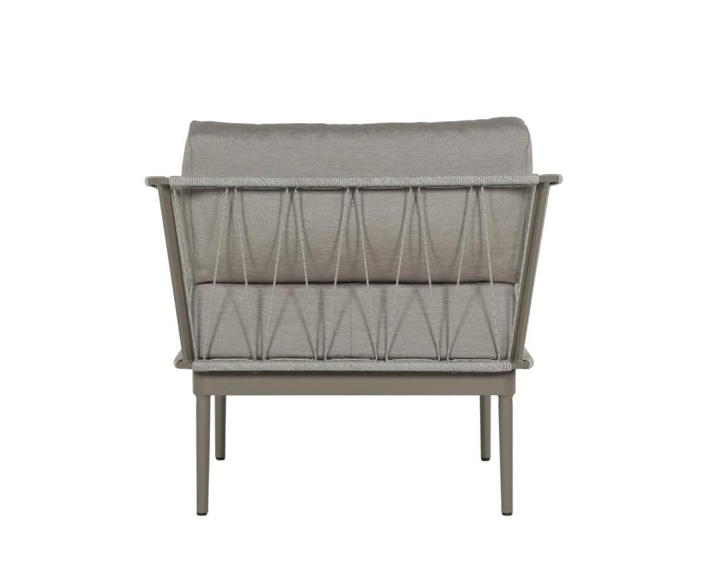 Catania Armchair - Grey - Pallazo Taupe