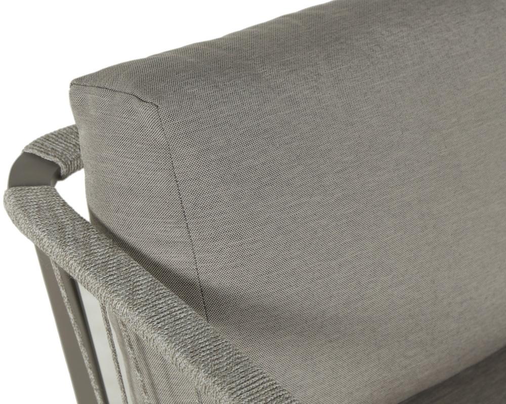 Catania Armchair - Grey - Pallazo Taupe