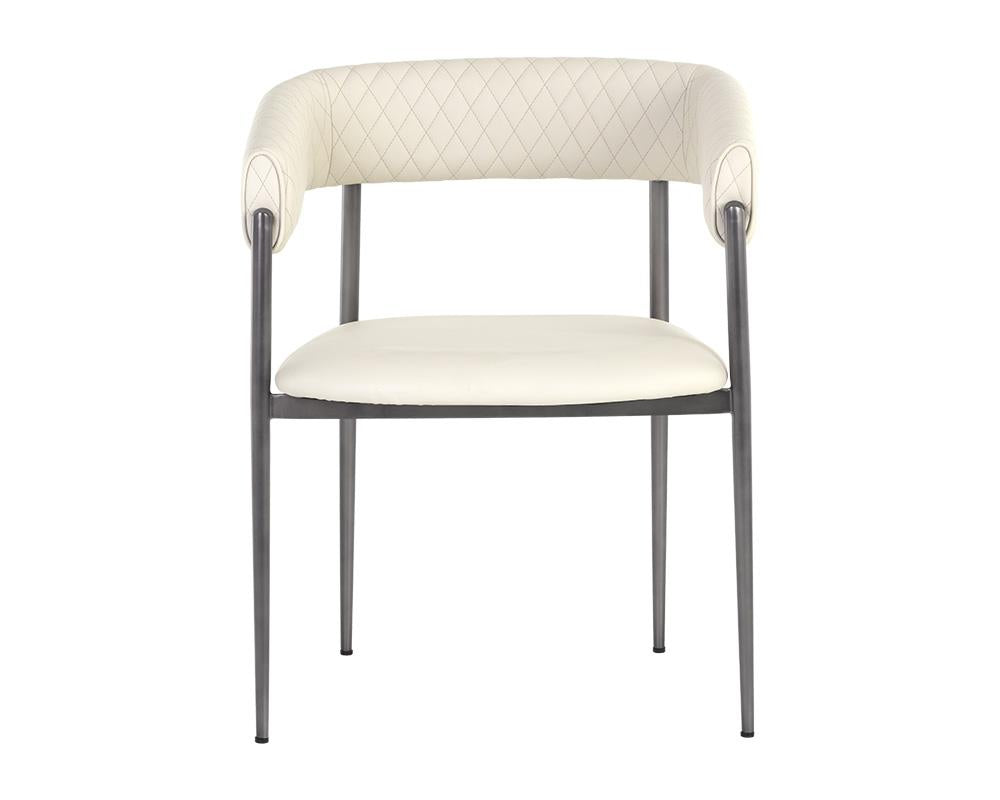 Berlin Dining Armchair - Dillon Cream