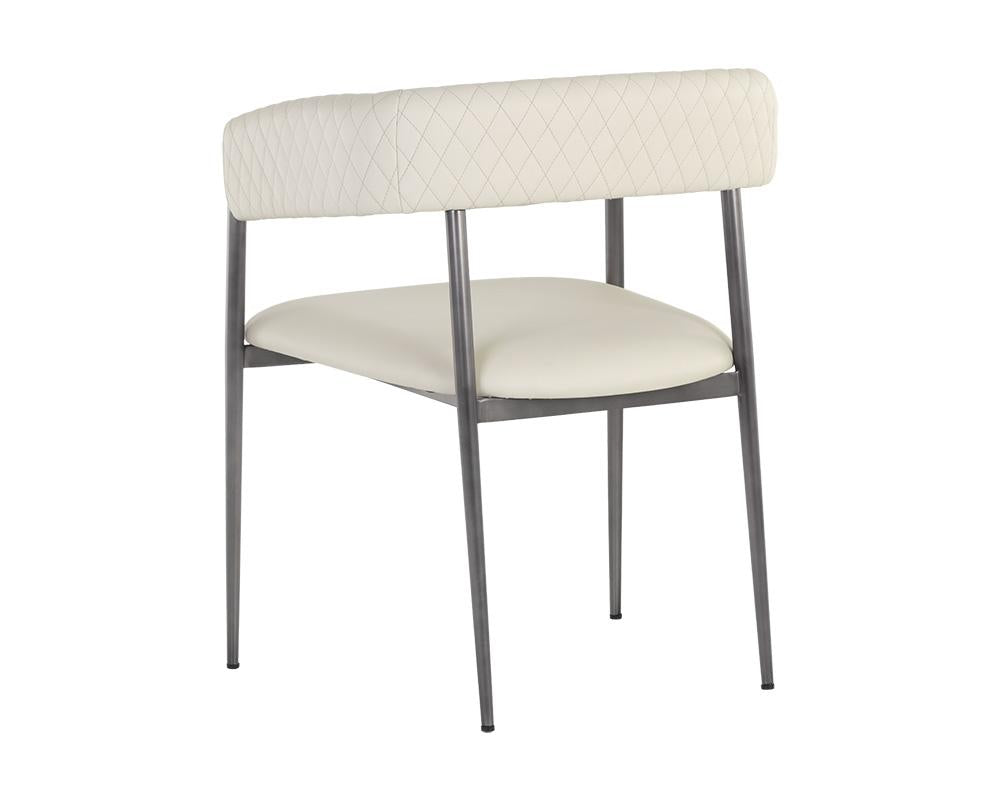 Berlin Dining Armchair - Dillon Cream