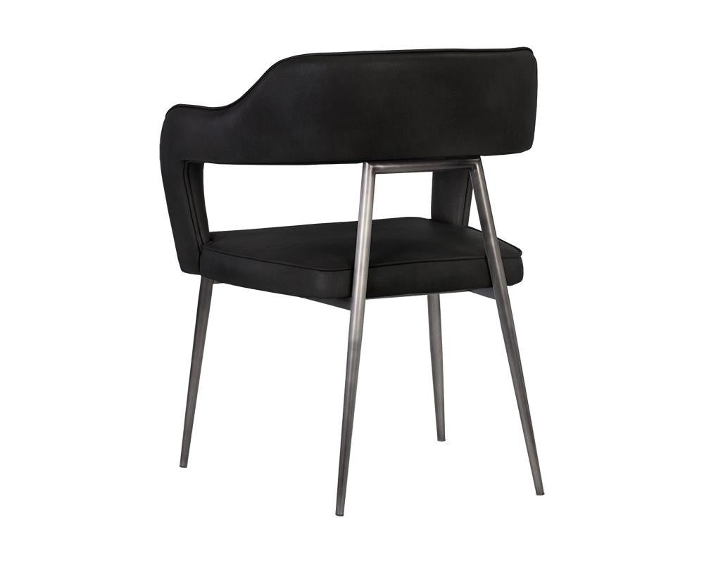 Kenny Dining Armchair - Bravo Black