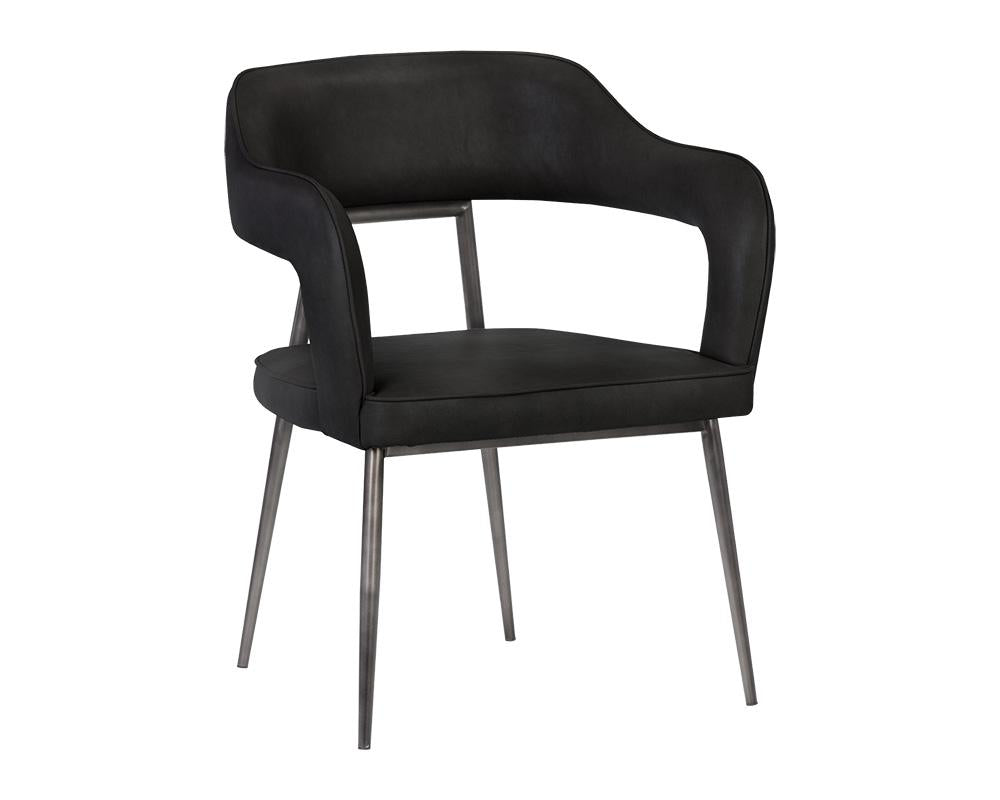 Kenny Dining Armchair - Bravo Black