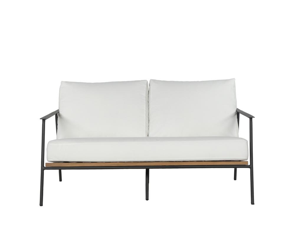 Milan 2 Seater Sofa - Regency White