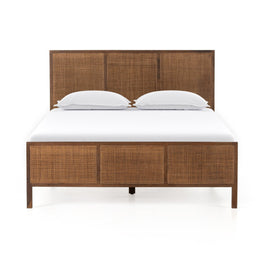 Sydney Bed - King, Brown Wash by Four Hands