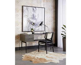 Annex Dining Chair - Black - Velvet Black